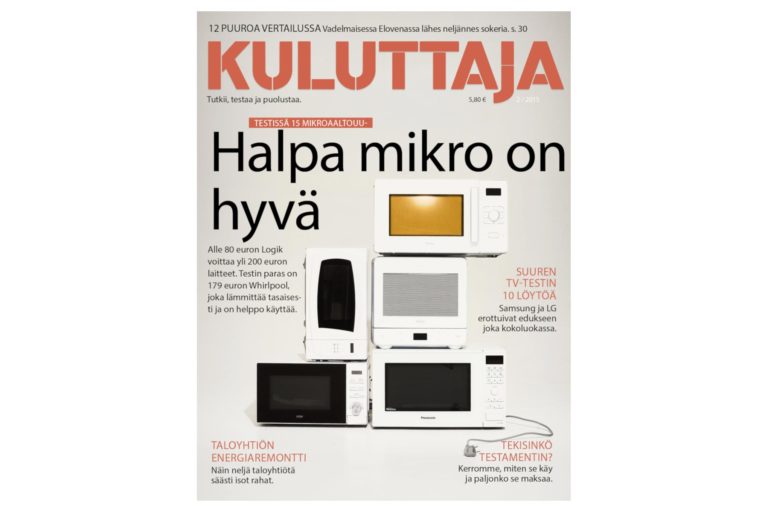 Kuluttaja-lehti 2/2015.