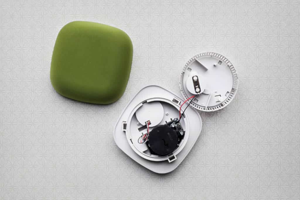 Mistä on tehty: Palovaroitin