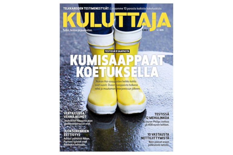 Kuluttaja 6/2015.