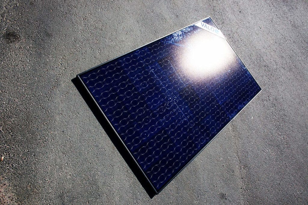 Mistä on tehty: Aurinkopaneeli