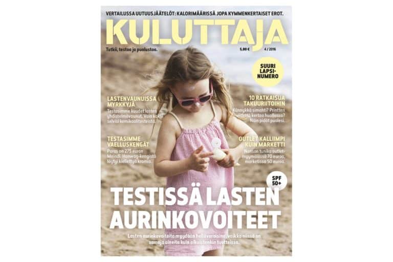 Kuluttaja 4/2016.