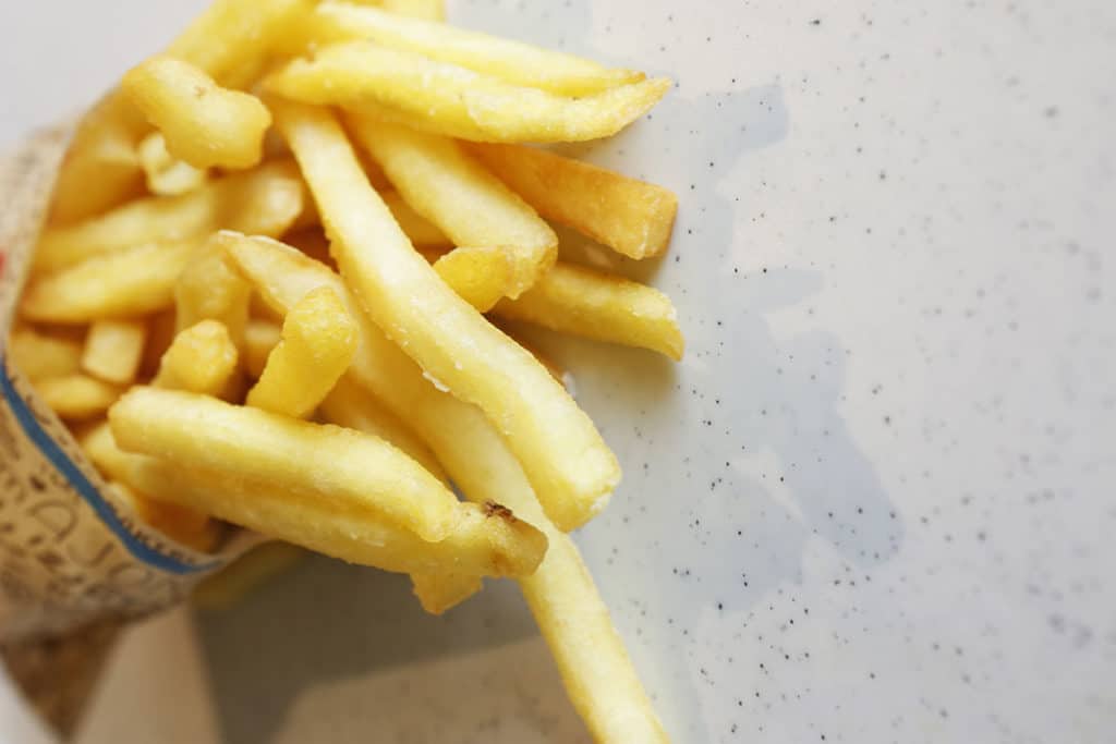 Mistä on tehty: Hesburgerin ranskalaiset