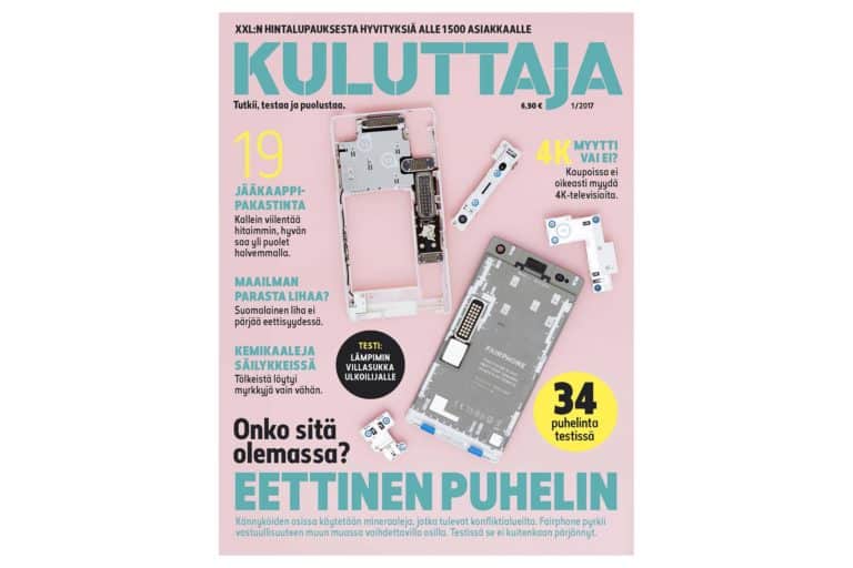 Kuluttaja 1/2017.
