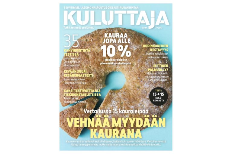Kuluttaja 2/2017.
