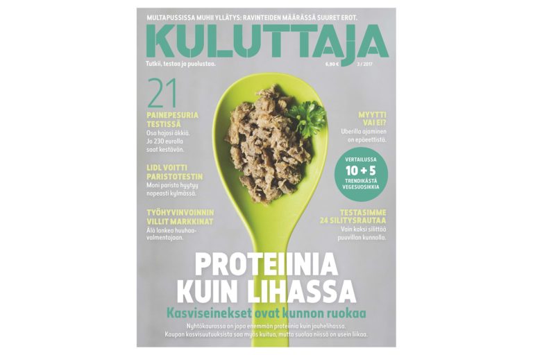 Kuluttaja 3/2017.
