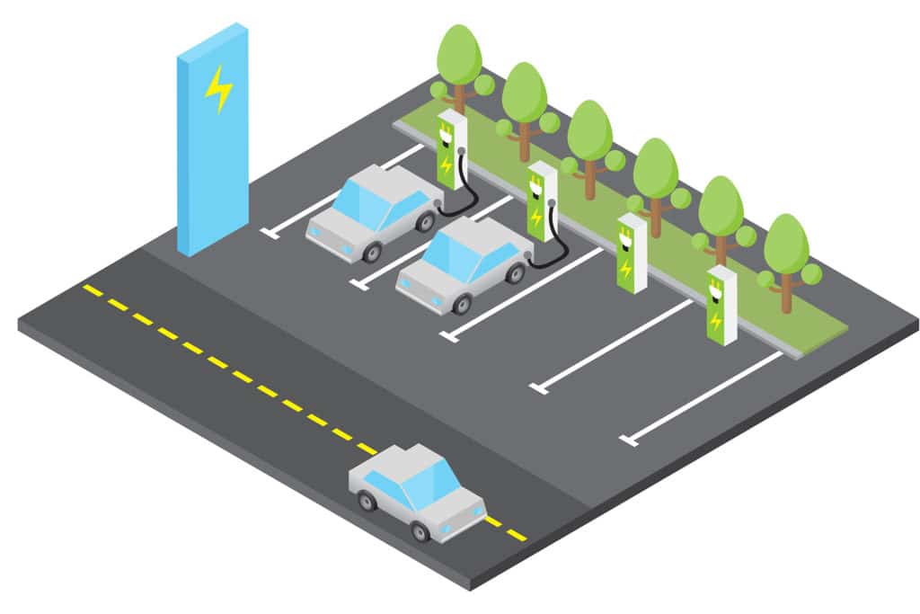 Valtiolta tukea sähköautojen lataustolppiin