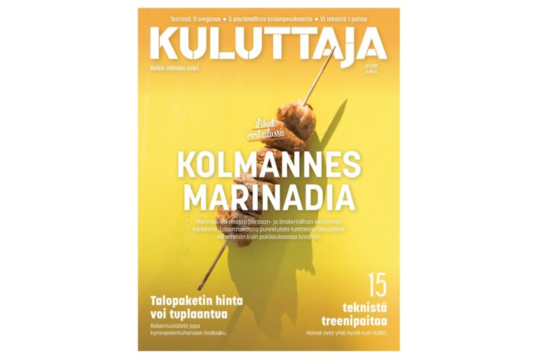 Kuluttaja 4/2018.