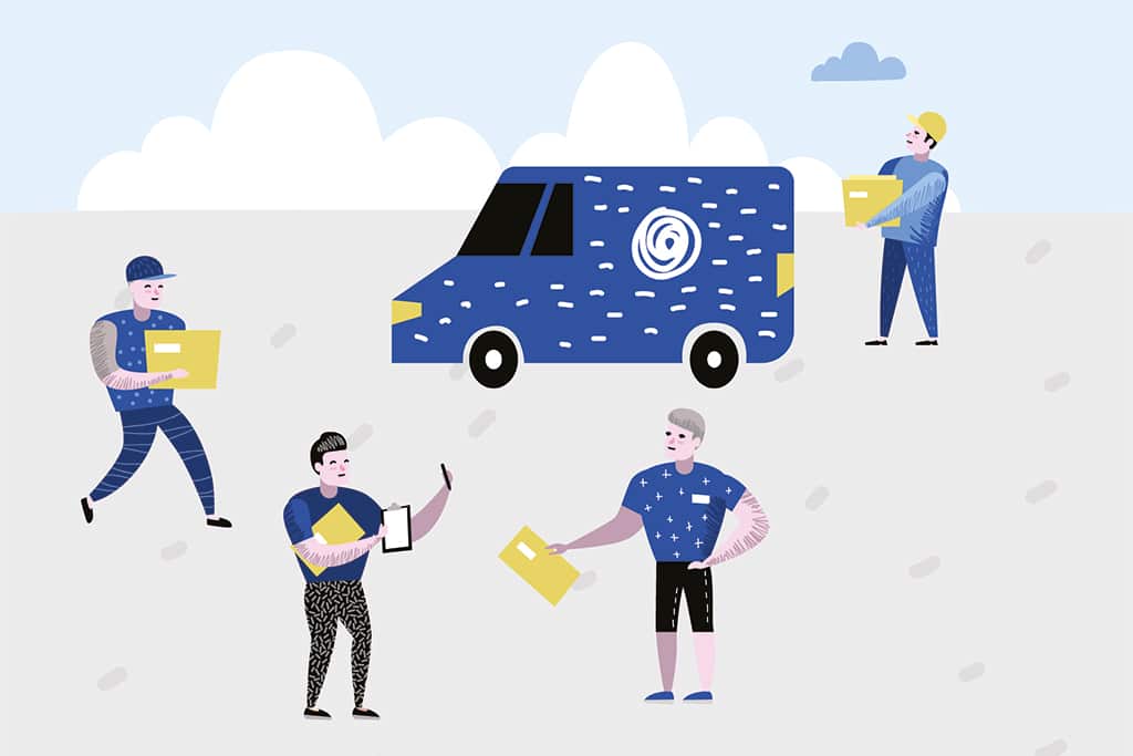 Kirjepostin voi hukata moni jakelija