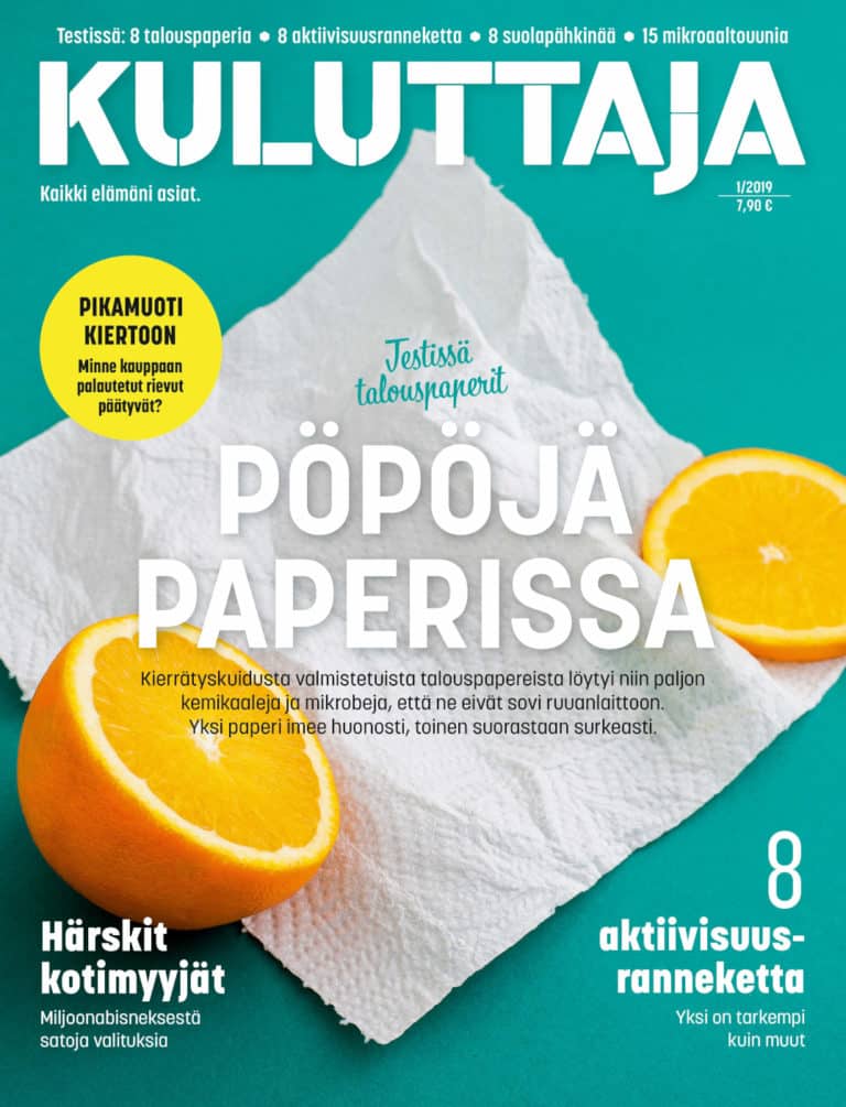 Kuluttaja 1/2019.