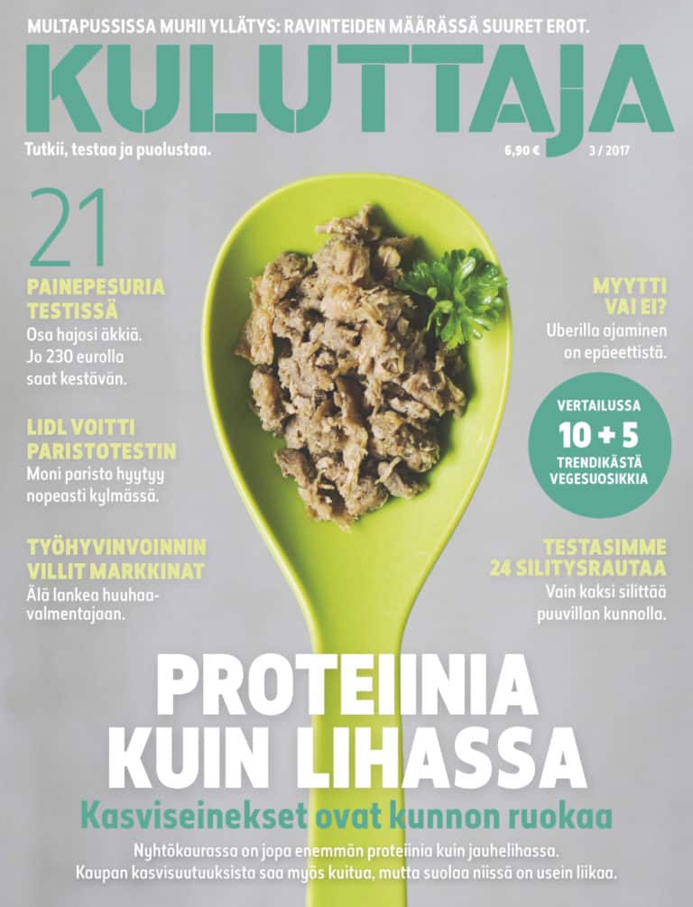 Kuluttaja 3/2017.