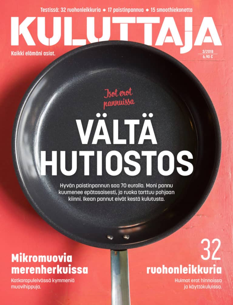 Kuluttaja 3/2018.