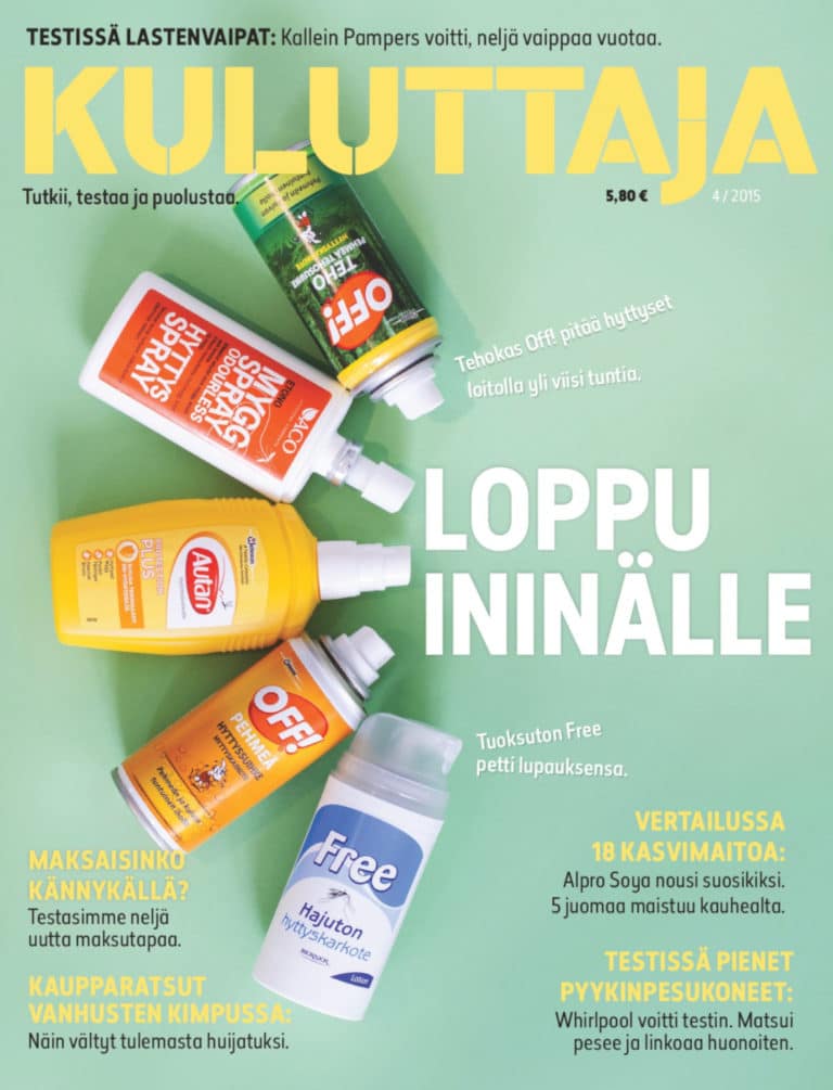 Kuluttaja 4/2015.
