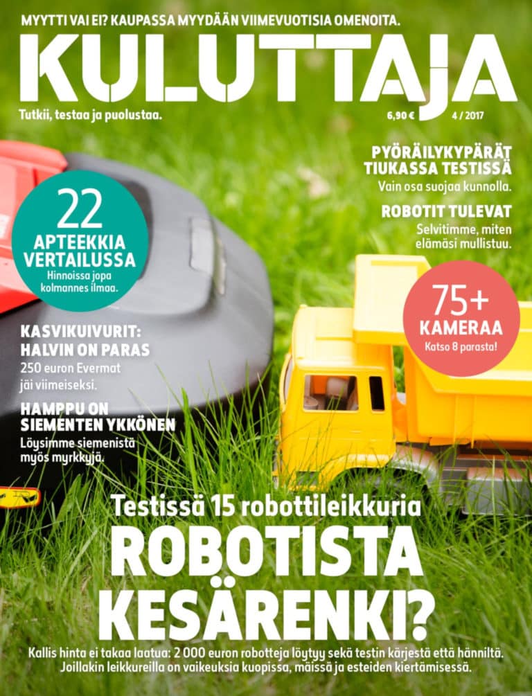 Kuluttaja 4/2017.