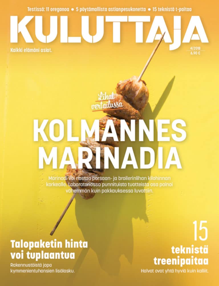Kuluttaja 4/2018.