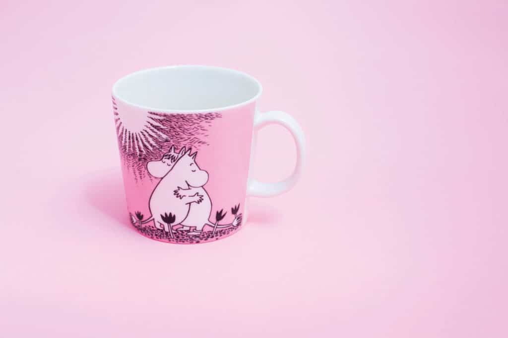 Mistä on tehty: Muumi-muki