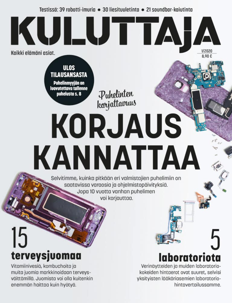Kuluttaja 1/2020.