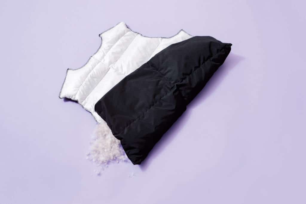 Mistä on tehty: Untuvatakki