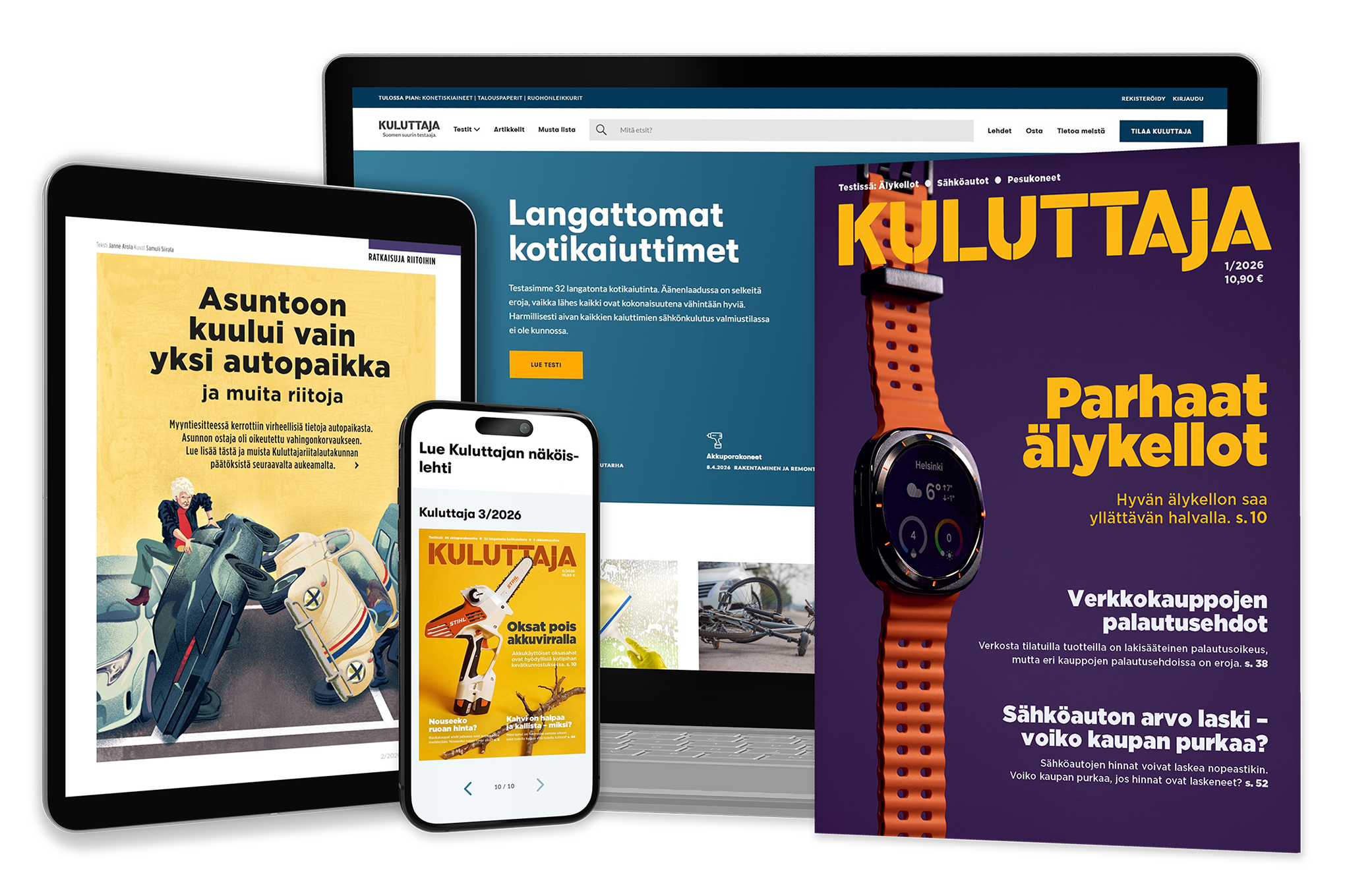 Kuluttaja LEHTI + DIGI.