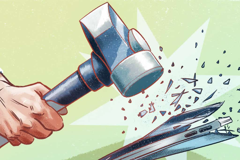 Puhelin hajosi huollossa ja muita riitoja