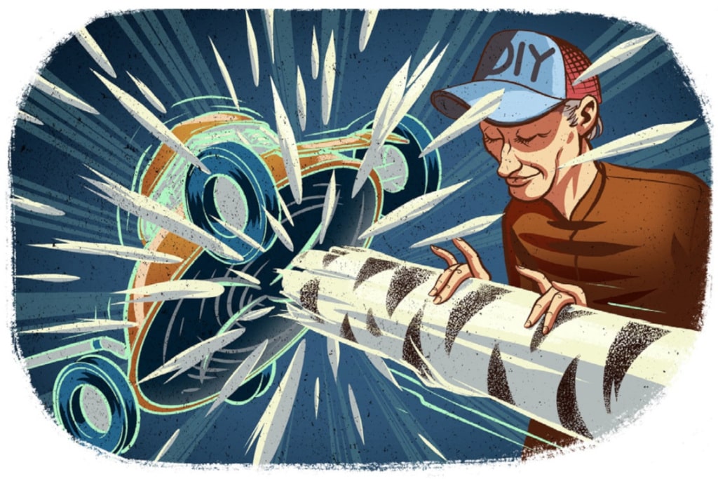 Koville joutunut ruohonleikkuri ja muita riitoja