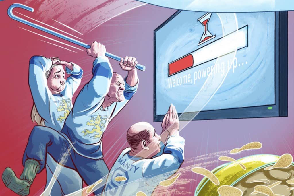 Hidasälyinen televisio ja muita riitoja