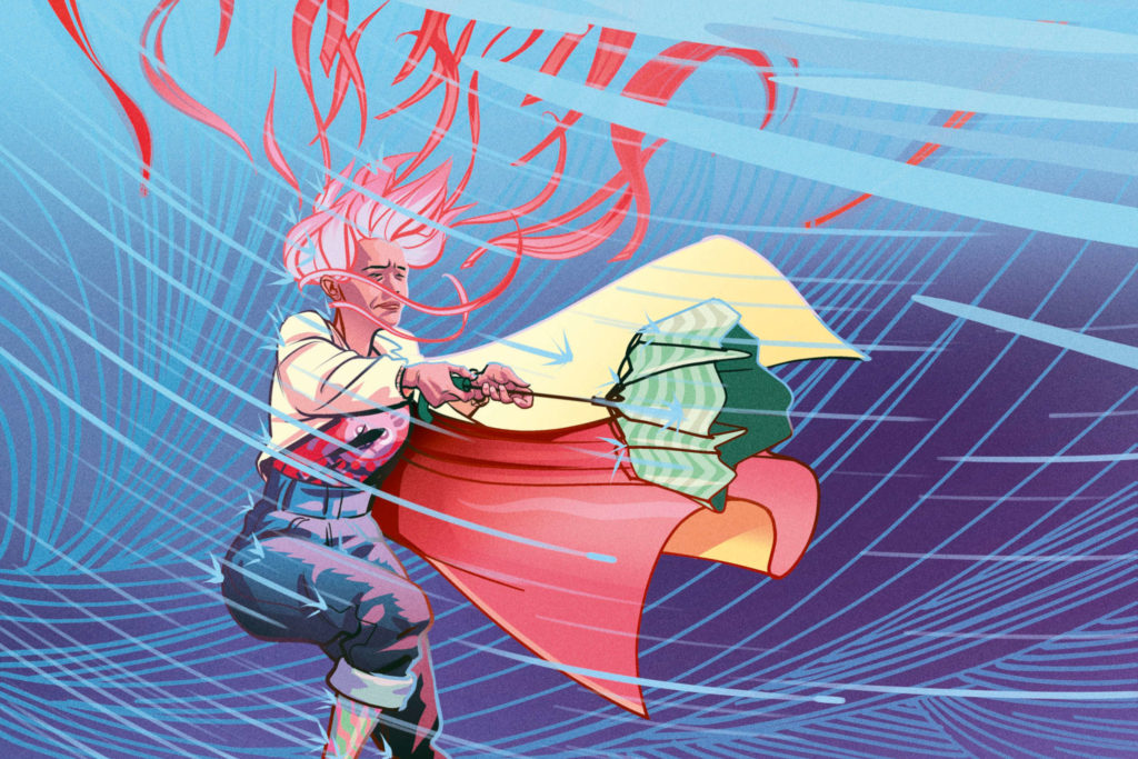 Irtoava tukka ja muita riitoja