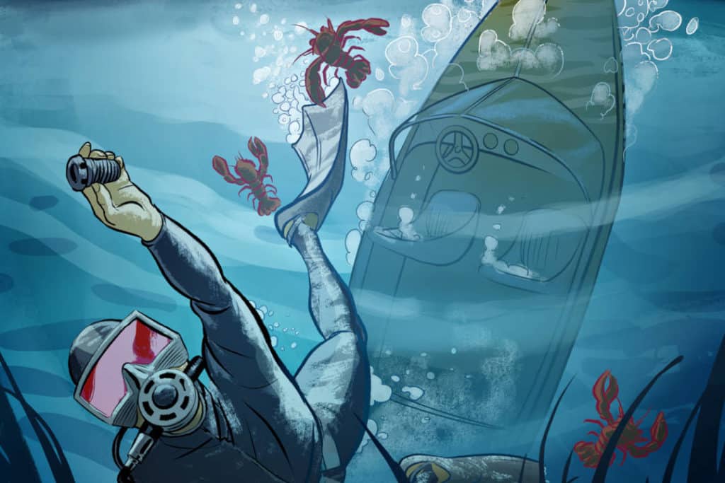 Uponnut vene ja muita riitoja