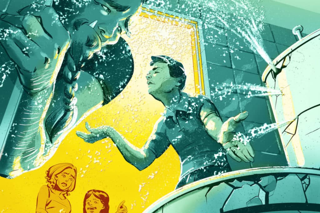 Vuokramökin vessanpönttö hajosi ja muita riitoja