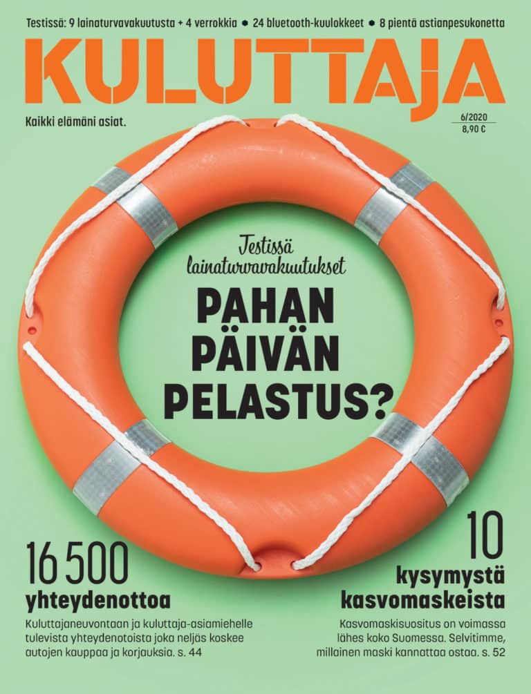 Kuluttaja 6/2020.