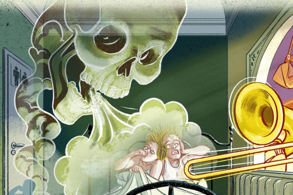 Haiseva hotellihuone ja muita riitoja