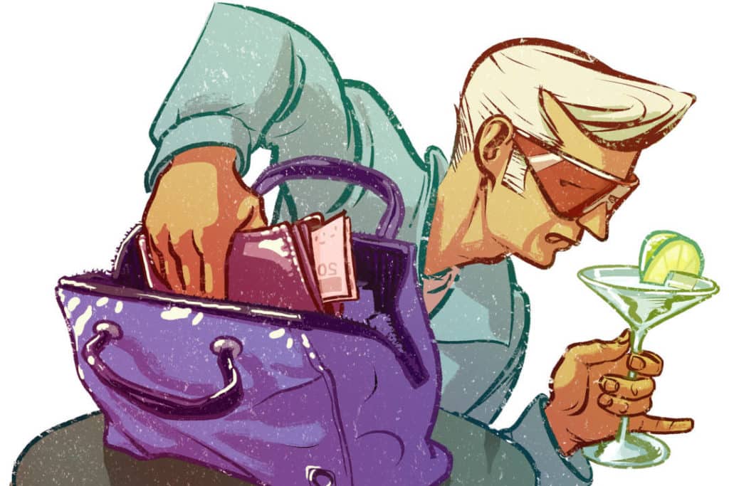 Varastettu pankkikortti ja muita riitoja