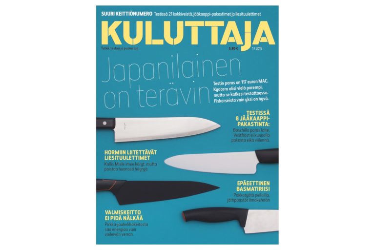 Kuluttaja-lehti 1/2015.