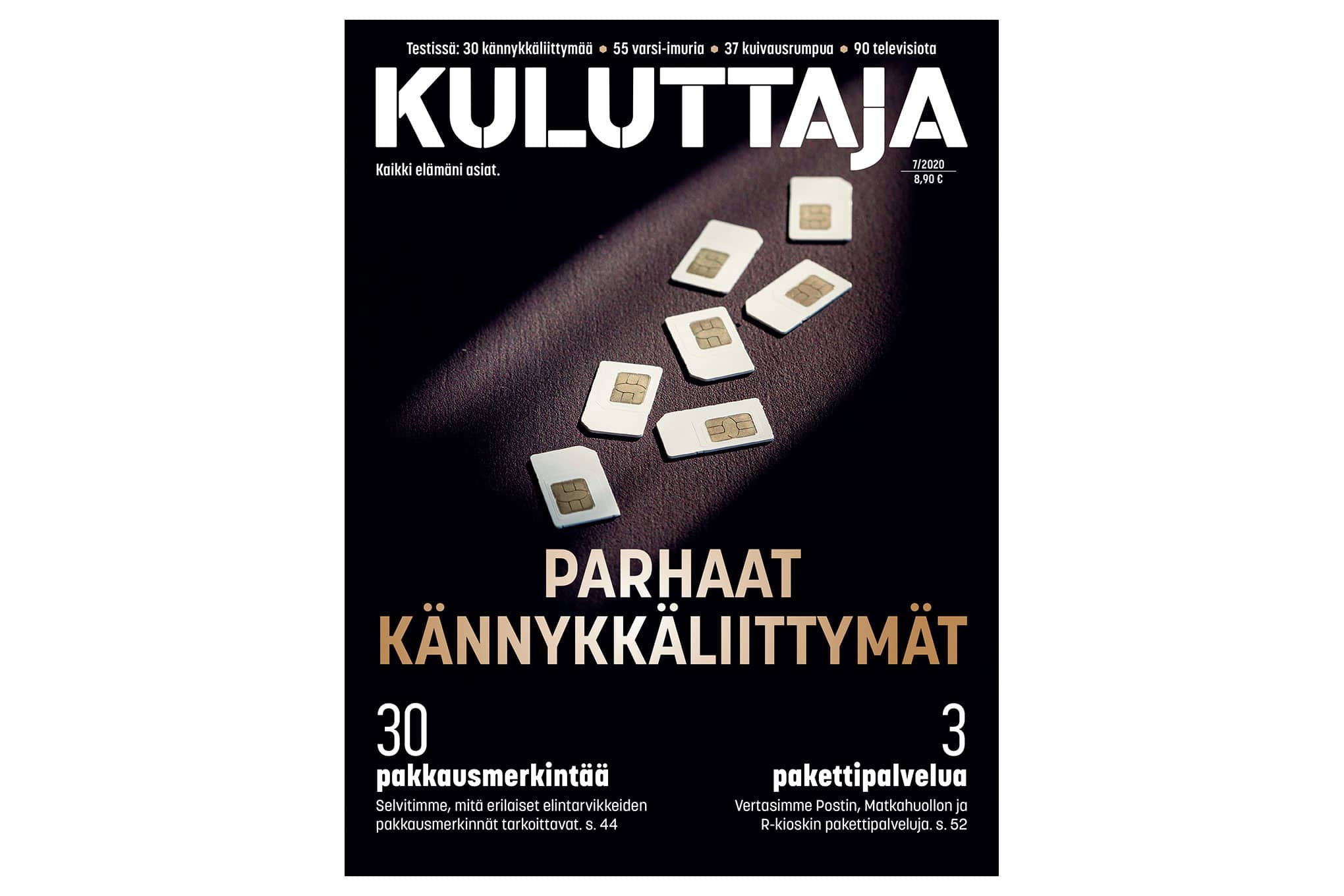 Kuluttaja-lehti 7/2020.