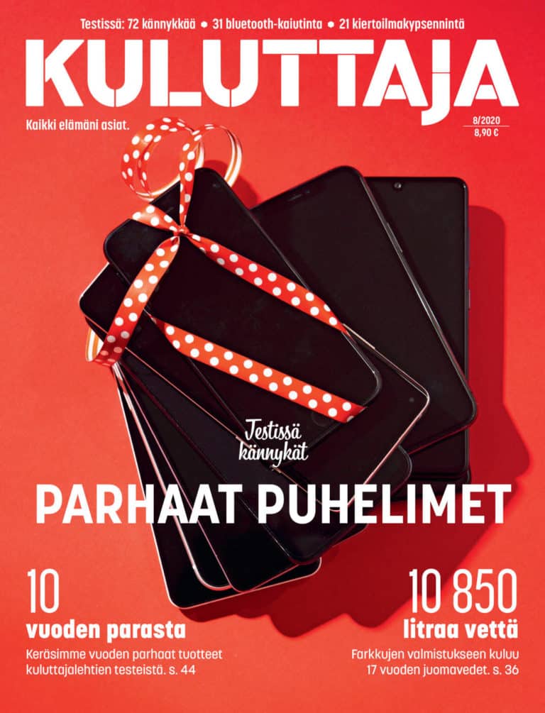 Kuluttaja 8/2020.