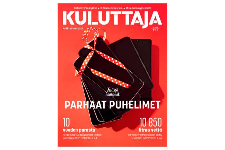 Kuluttaja-lehti 8/2020.