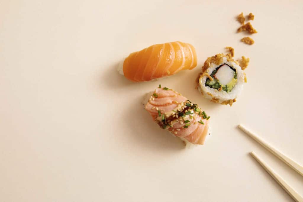 Mistä on tehty: Markettisushi