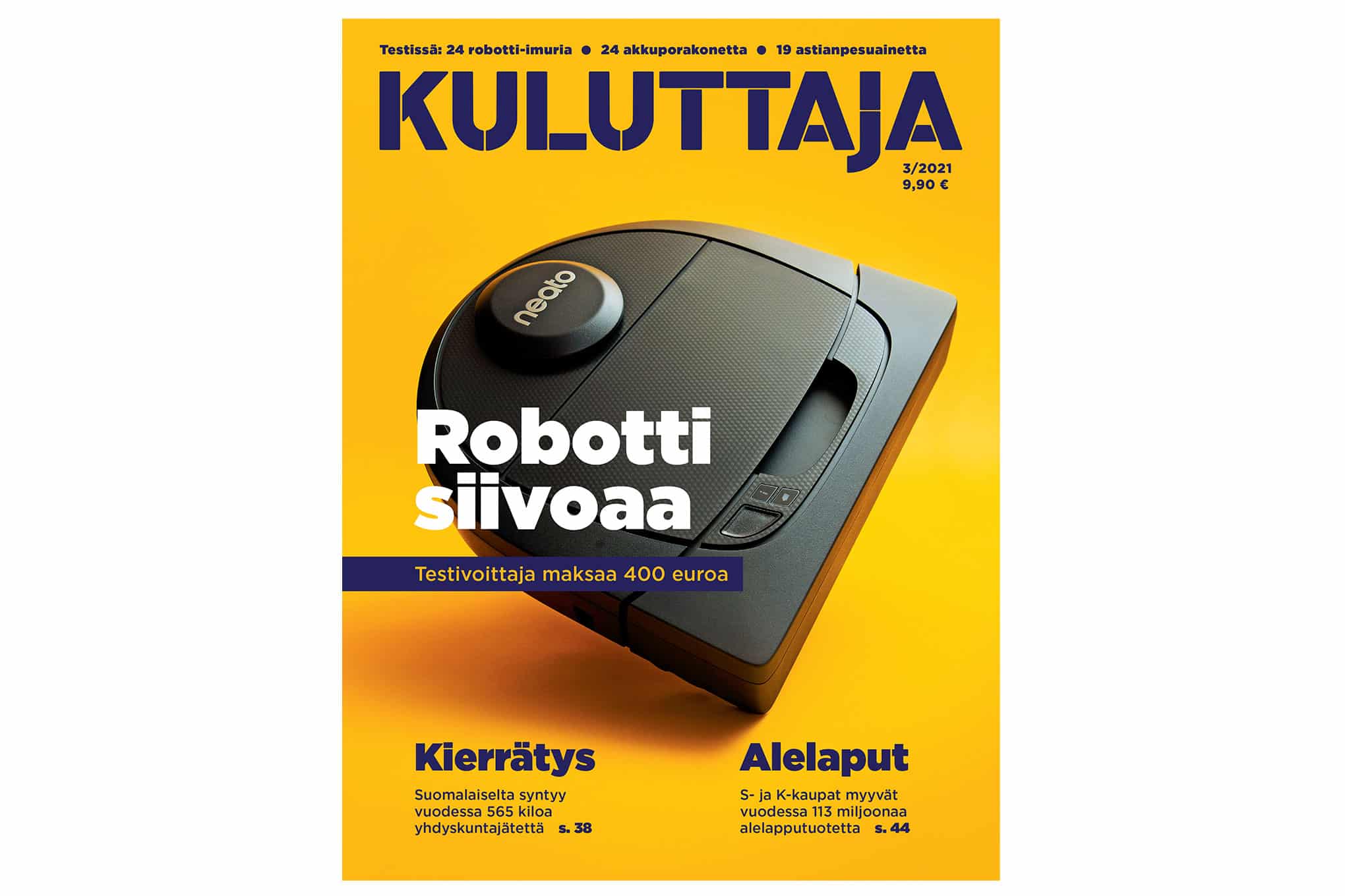 Kuluttaja-lehti 3/2021.