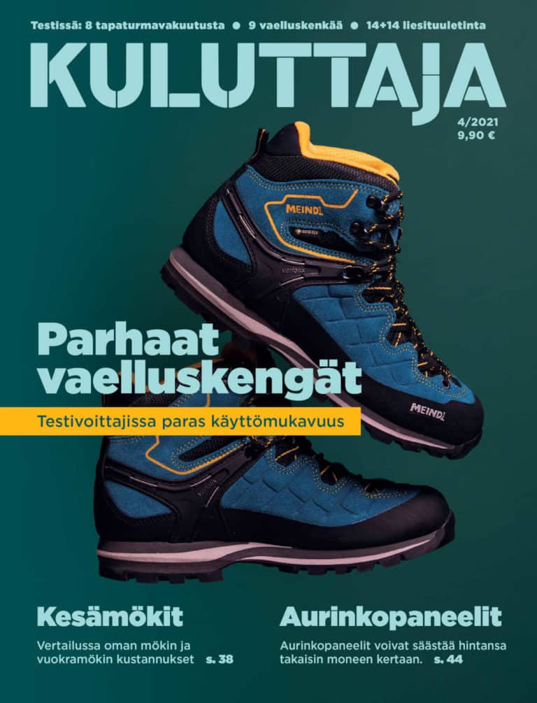 Kuluttaja 4/2021.