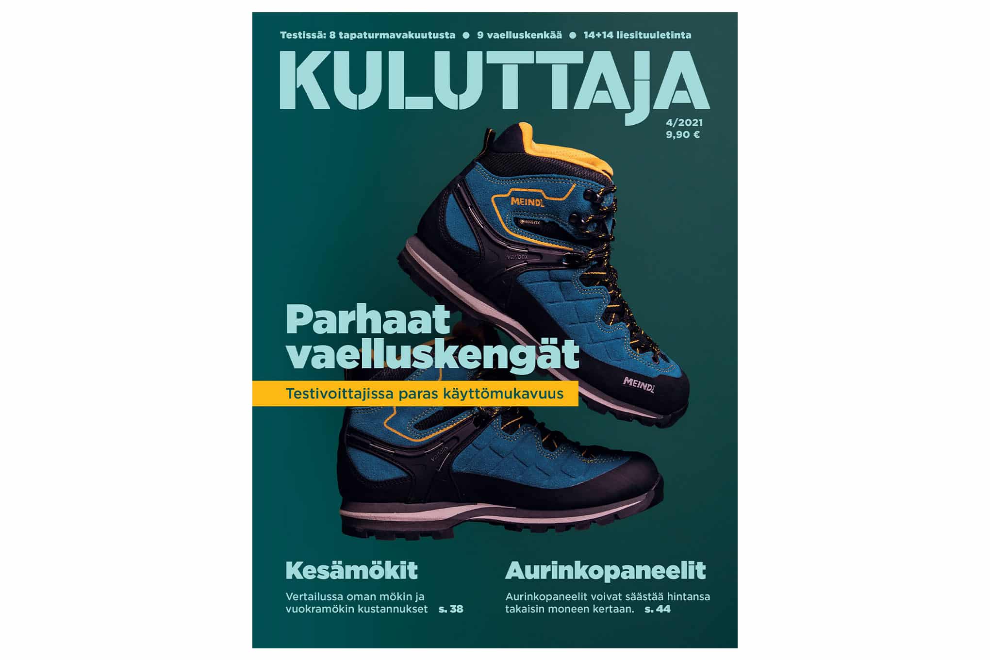 Kuluttaja-lehti 4/2021.