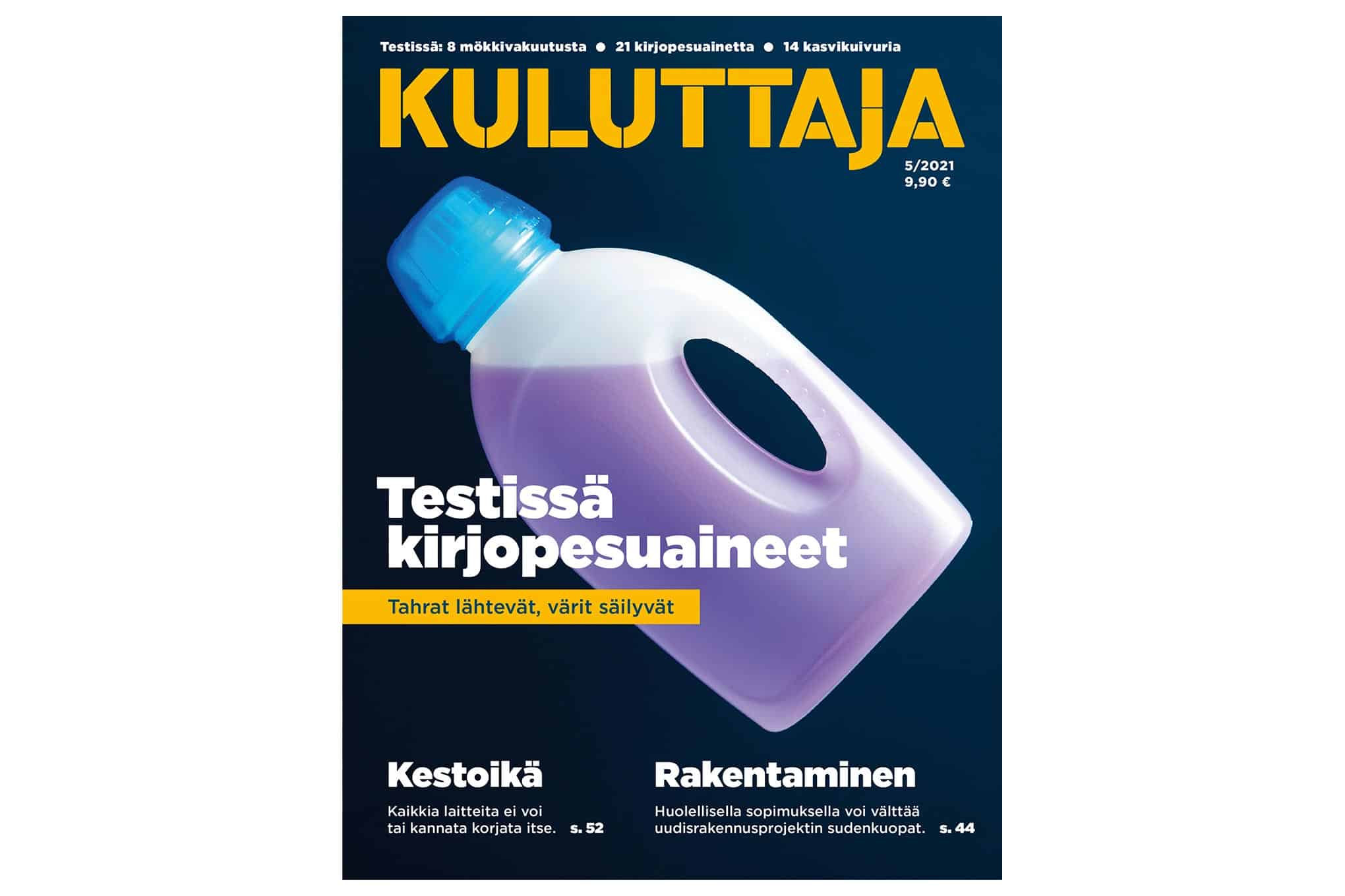 Kuluttaja-lehti 5/2021.