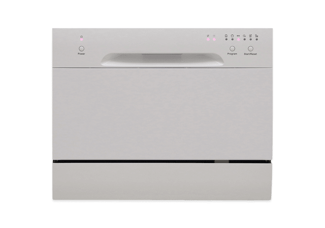 Pöytämallinen astianpesukone.