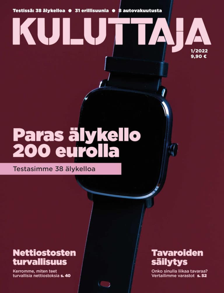 Kuluttaja 1/2022.
