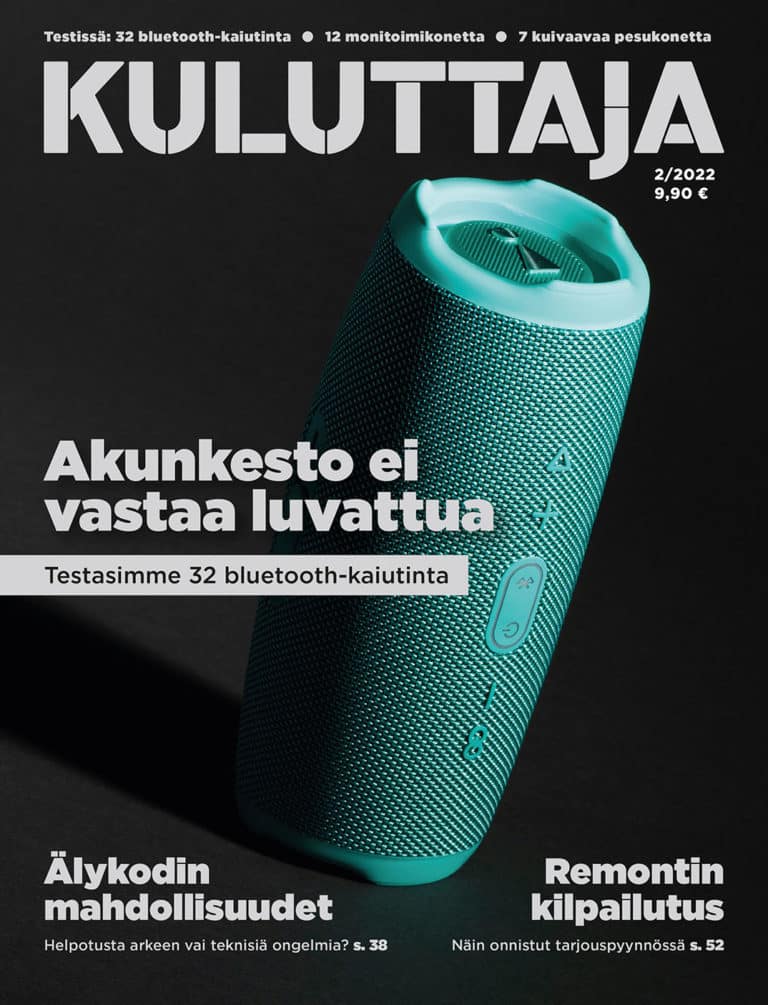 Kuluttaja 2/2022.
