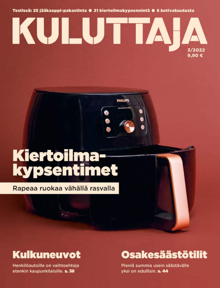 Kuluttaja 3/2022.