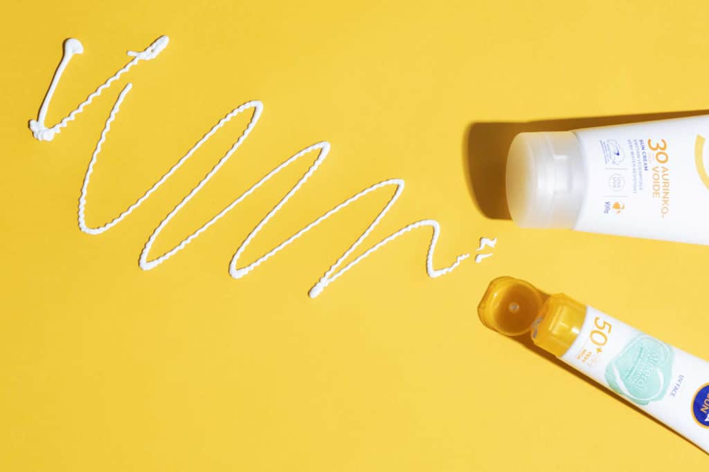 Mistä on tehty: Aurinkovoide