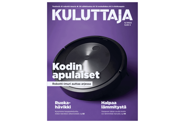 Kuluttaja-lehti 6/2022.