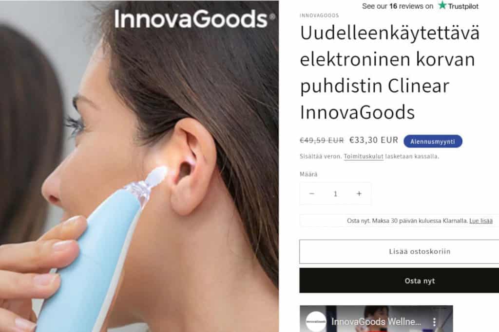 Kannattaako korvat puhdistaa sähkölaitteella?