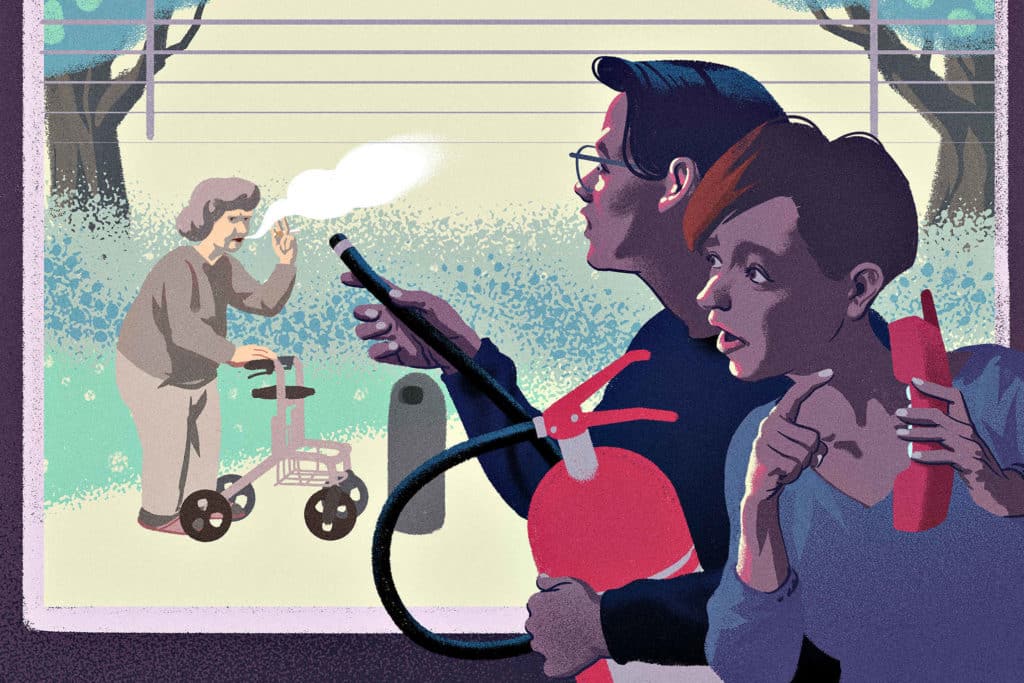 Tupakoijat näkyvissä ja muita riitoja