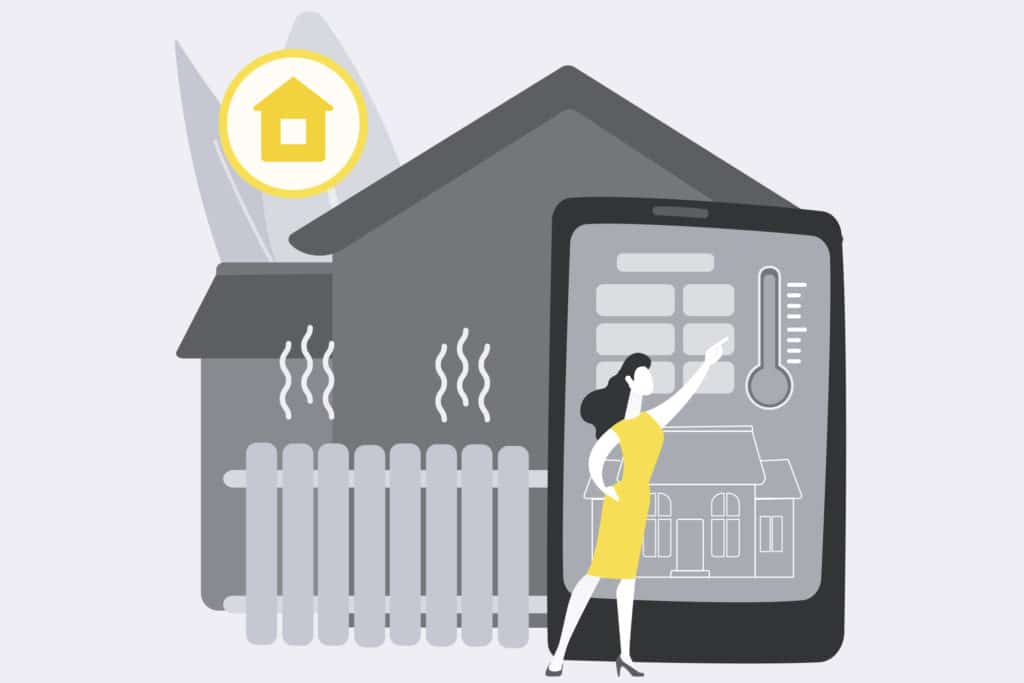 Älyohjaus pienentää pientalon lämmityslaskua tuntuvasti