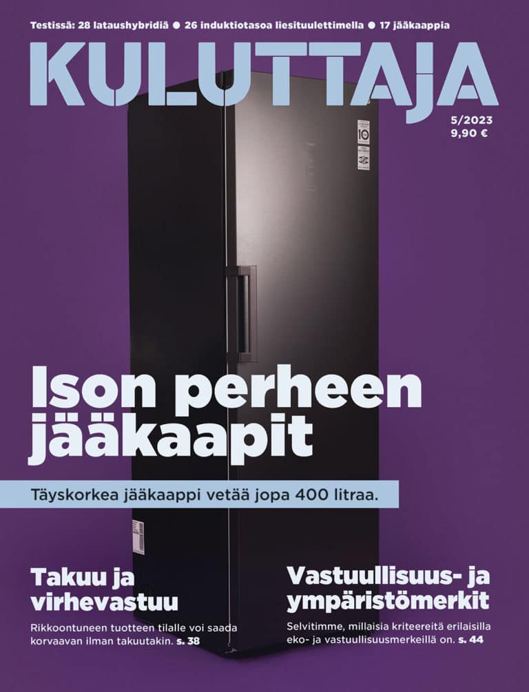 Kuluttaja 5/2023.